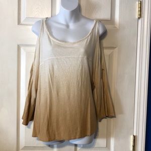 Free people cold shoulder top